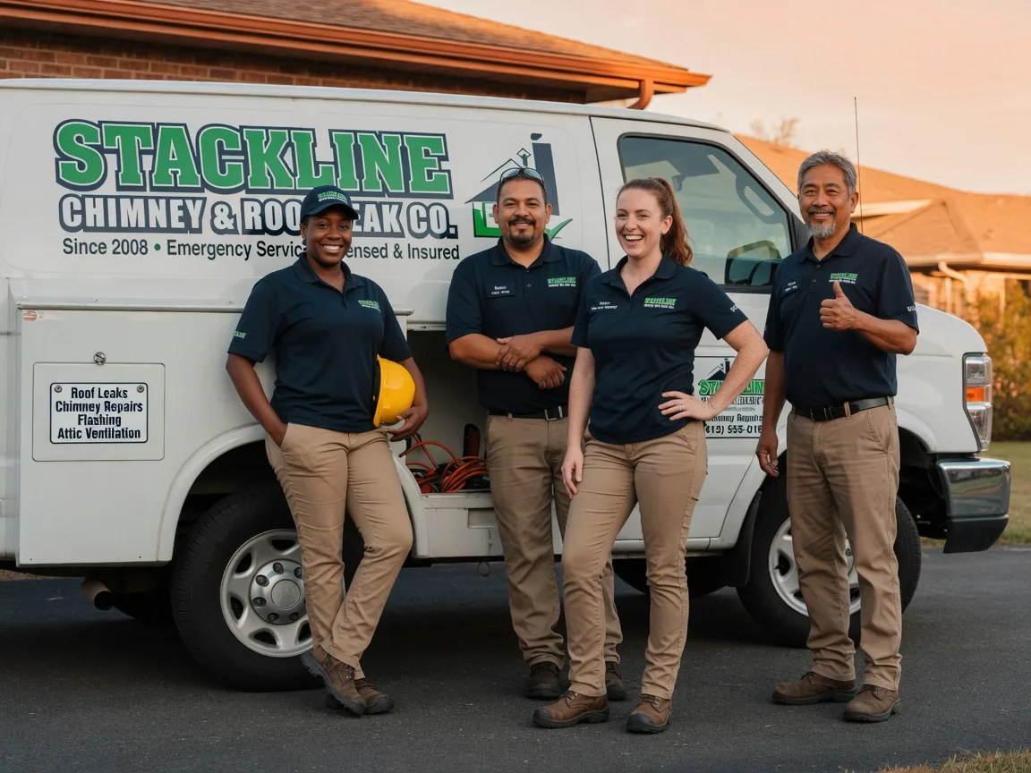 Chimney flashing repair company in Raphine, VA